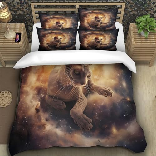 Parure de lit fusée spatiale ultra douce en microfibre 260x220 - 5