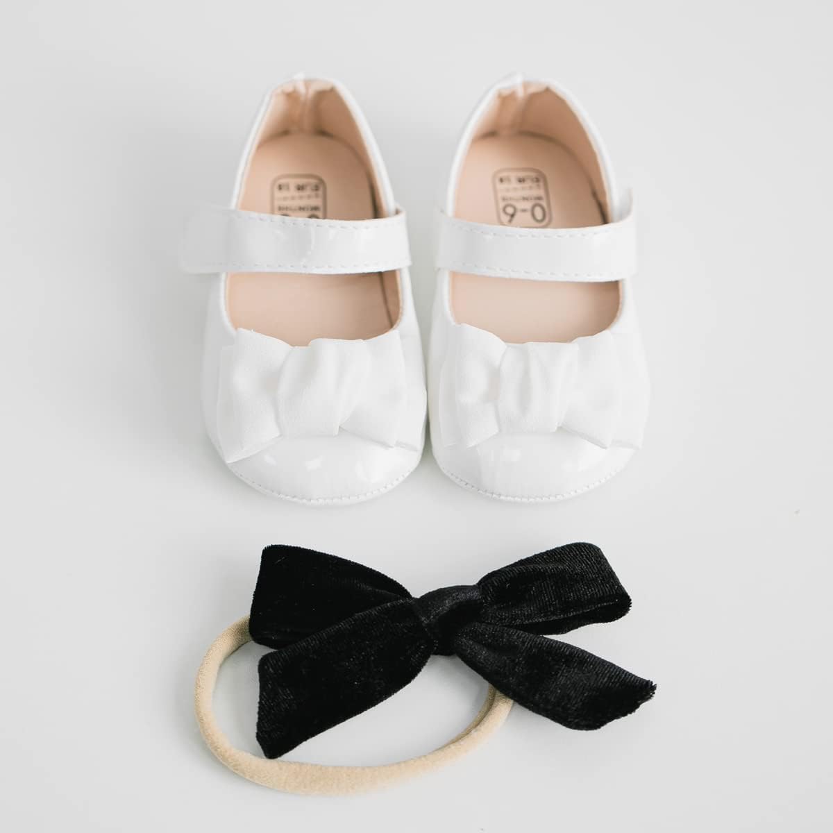 Sawimlgy Baby Girls Mary Jane Sequins Crown Flats PU Leather Wedding Party Princess Ballet Shoe Infant Rubber Sole Prewalker Toddler First Crib Shoes - Image 3