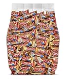 TwixCandy Bars Bulk Fun Size Candy - 50 Individually Wrapped Chocolate Candy Snack Size Bars - Caramel & Milk Chocolate Cookie Bars - Bulk Chocolate for Snacking, Sharing and Parties - Bulk Candy Pack - 2 Pounds