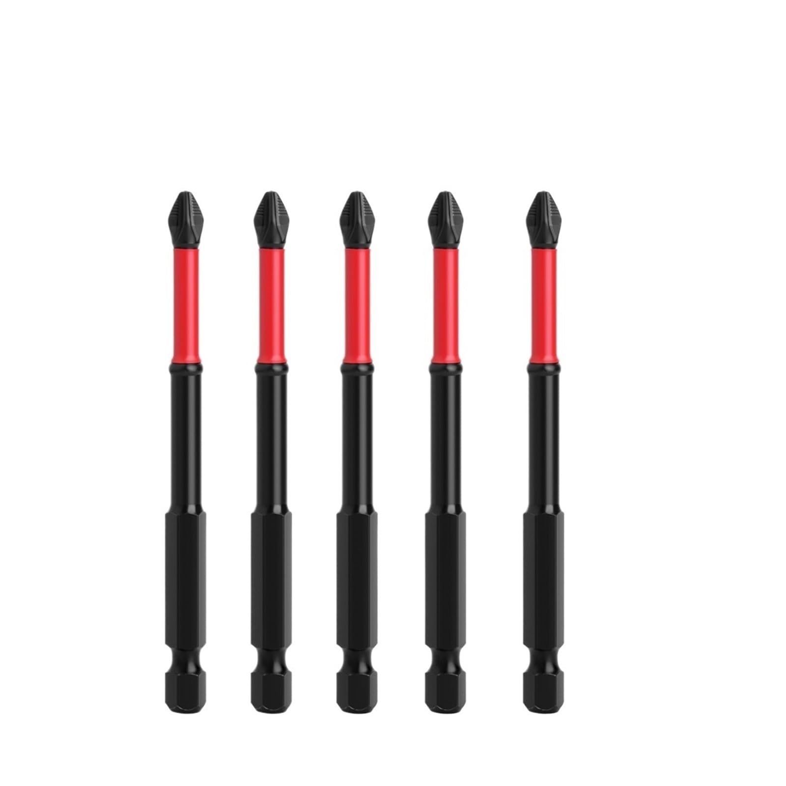 UAYPLMBI 50mm 70mm 90mm Hex Shank S2 Material PH2 Non-Slip Screwdriver Bit