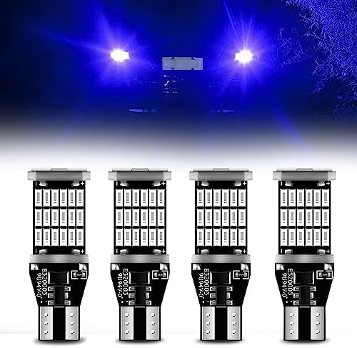10Pcs T10 Super Bright Dark Blue10 LED 5630 SMD Car Interior White Light Bulb La - Foto 9