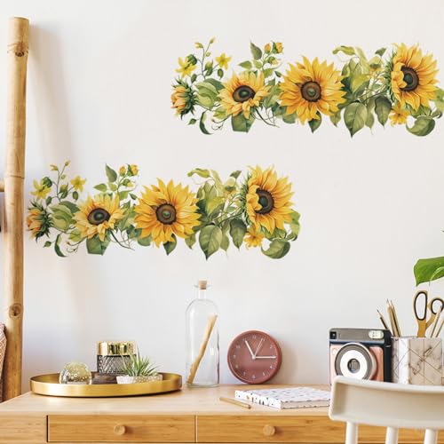 Chic and Refreshing Small Fresh Sunflower Wall Decal for Boho Decor
| Boho Decor Sunflower Hallway Corridor Stickers Peel and Stick for Air Conditioners
| Girls Room Wall Art Fresh Small Sunflower Calcomanías para Pared Peel and Stick
