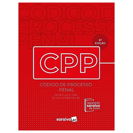 Código de Processo Penal Mini - Coleção Saraiva de Bolso - 6ª edição 2023