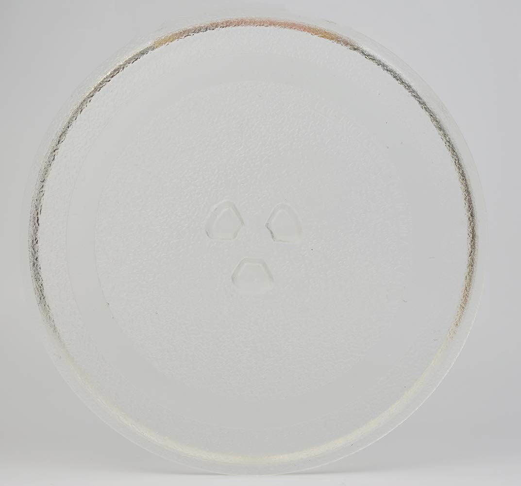 HapWay 9.6"/24.5cm Microwave Glass Plate Microwave Glass Turntable