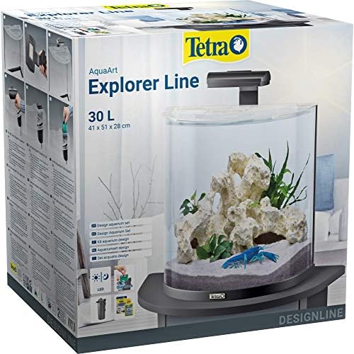 Tetra AquaArt Explorer Line Aquarium pour Crabe Set Complet Capacité