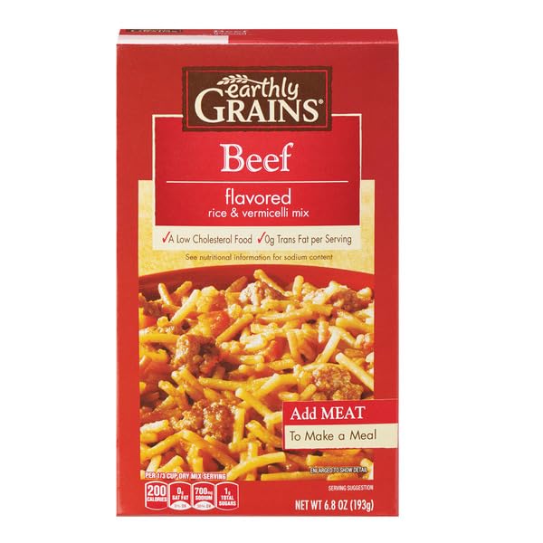 Earthly Grains Beef Flavor Rice Mix - 6.8 oz (193g)