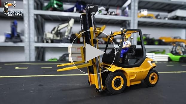 Lesu 1/14 RC油圧フォークリフト LESU 1/14 Hydraulic RC Forklift Remote Control Fork Lift