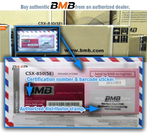 Vista 7 de BMB csv-450500W 10 de 3Vías de altavoces Bass reflex Par con 2Heavy DutyTrípode Stands Bundle