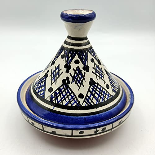Decoración étnica Mini Tajine Marruecos Especias Salsas Cerámica Terracota 2004211012
