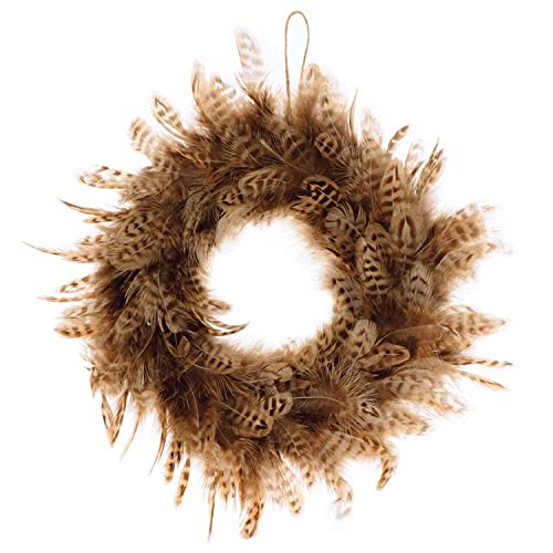 Feather Wreath Tigers 28 cm