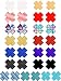 15 Pairs Cross Nipple Cover Disposable Breast Covers Self-adhesive Pasties Stickers for Women Girls, Style Set 2