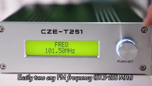 Amazon.com: 25W Long Range FM Broadcast Transmitter for Drive-in