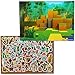 Minecraft Stickers Ultimate Activity Pad - Bundle with Over 1000 Minecraft Video Game Stickers, Sticker Scenes, Activity Pages, More for Kids Boys Girls
