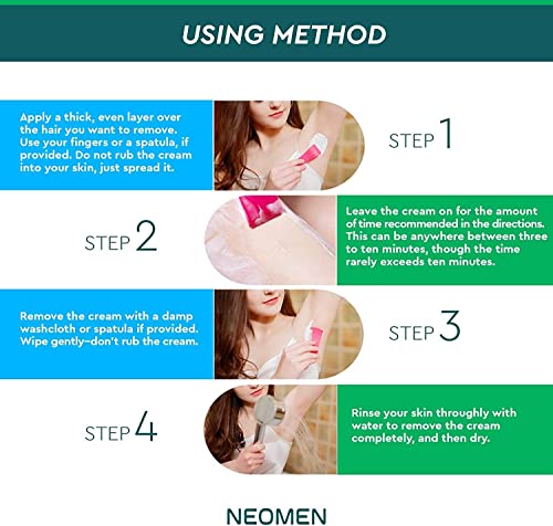 Hair Removal Cream - Skin Friendly Depilatory Cream - Fast And Effective Body Hair Removal Cream - Painless Flawless Hair Remover Cream For Women And Men #TOP4