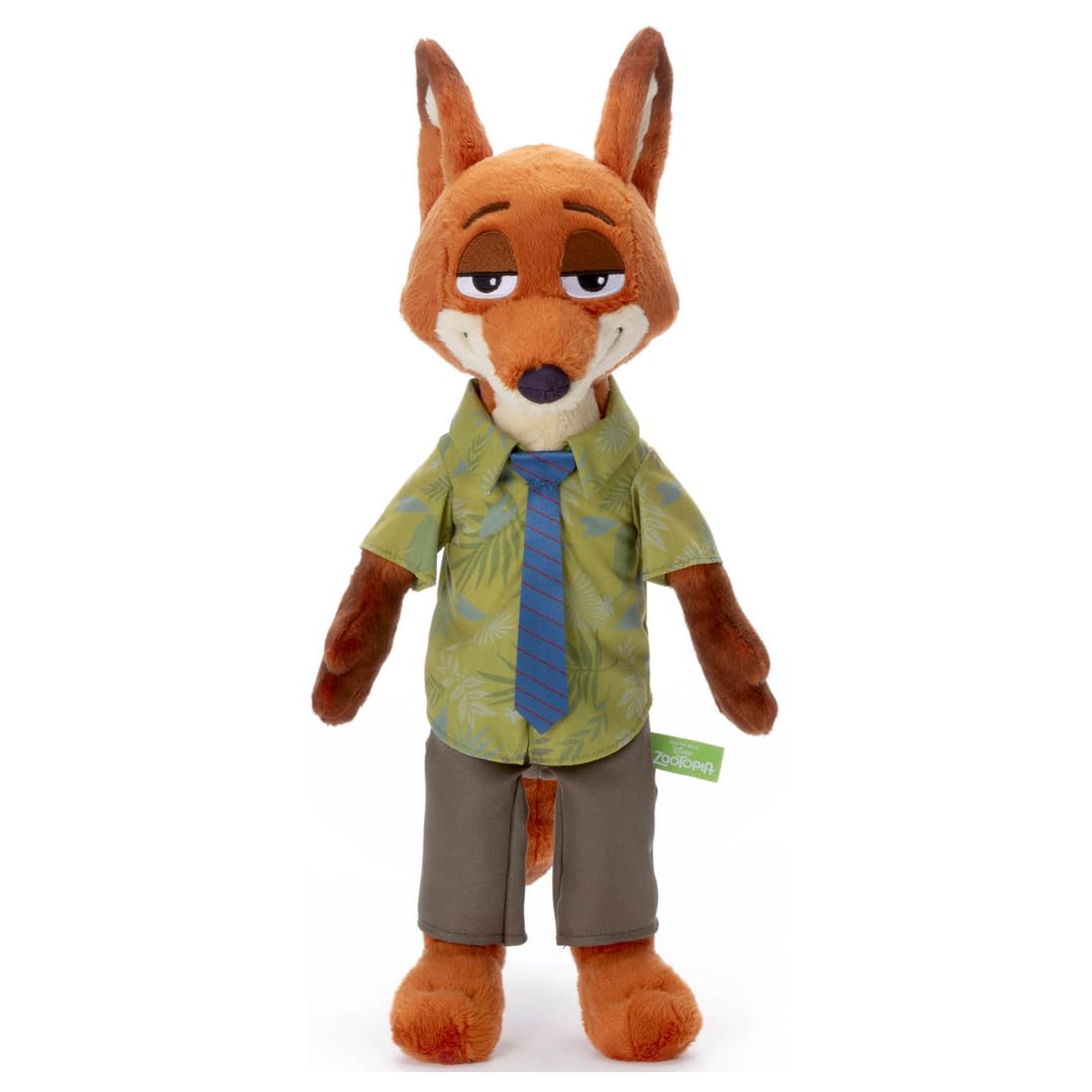 Disney Zootopia Nick Wilde Plush Toy M Size 16.5in Takara Tomy Arts Japan