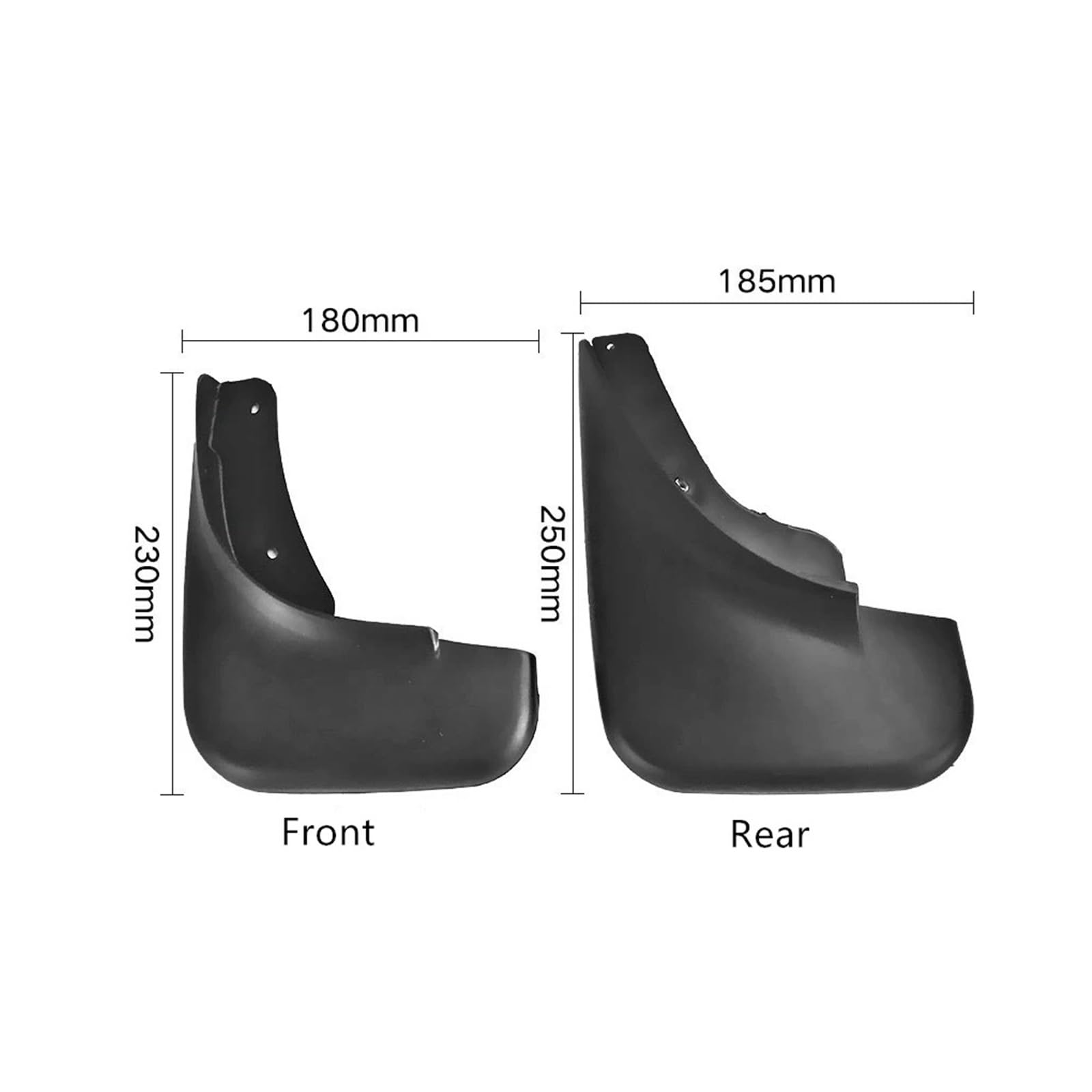 Parafanghi Kit Misura per Golf 4 Mk4 I&V 1998-2005 Auto Anteriore Posteriore paraspruzzi parafanghi paraspruzzi Paraspruzzi per Auto