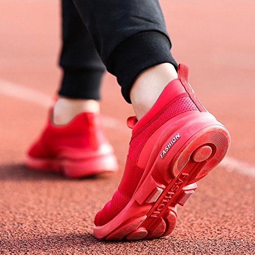 Baskets de jogging légères avec semelle confort style mocassin - 7