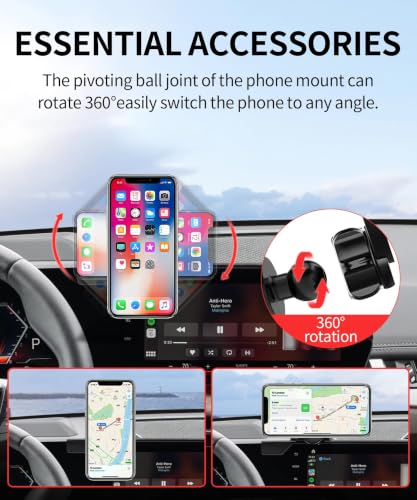 Car Phone Holder for BMW X1 2023-2026, X2 24-26 10.7" Screen Magsafe Mount by MaserWeller - Used condition - Image 14