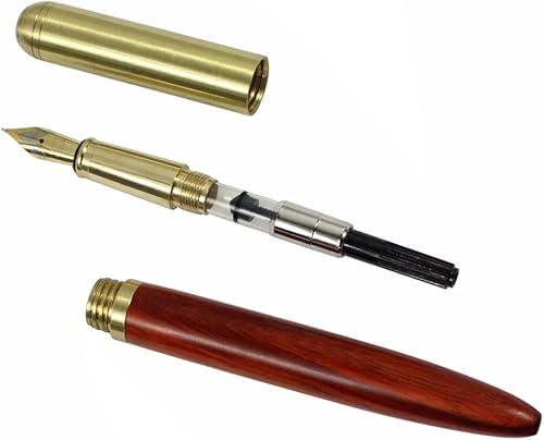 Miniatura 2 de Pluma estilográfica de madera de alto grado Papelería de madera Suministros de oficina de negocios Pluma estilográfica hecha a mano de madera 0.028