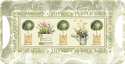 Topiary - Small Luxury Handled Melamine Tray