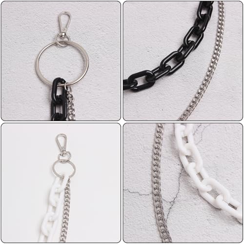 Fluorescence Color Hiphop Waist Chain Flower Kerchief Waist Charm Street Pants Chain Jeans Chain Trousers Wallet Chain4