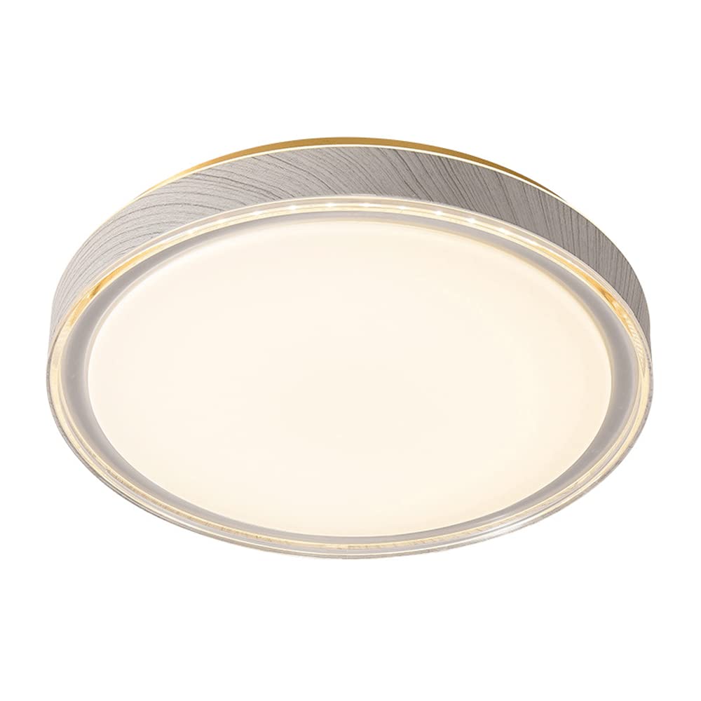 Source de lumière LED 6000K 4000K 3000K plafonnier rond cuivre