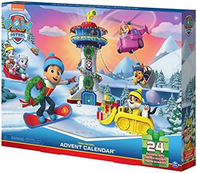 Paw Patrol 2021 Advent Calendar - Includes 24 Gifts to Explore - Ages 3+