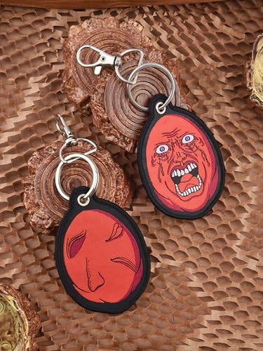 Image of ComicSense.xyz Anime Woven Keyring, Anime Key chain for Car Bike Bag Collectible - Pack of 1