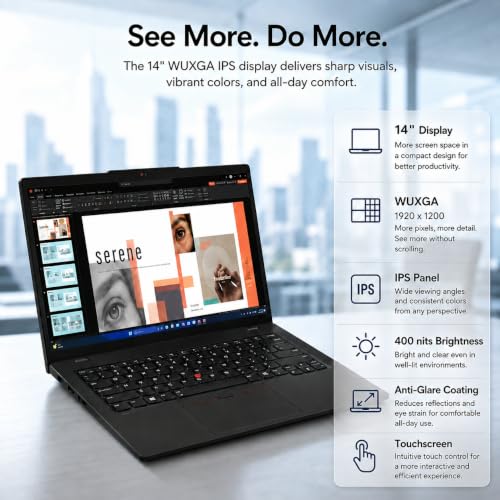 Image of Lenovo ThinkPad L14, 14 inch Touchscreen, Ultra 7 165U, 16GB DDR5, 512GB SSD