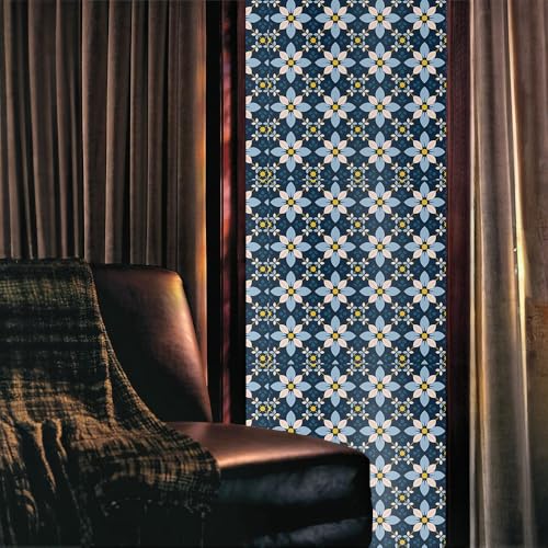 Vinilo decorativo para ventana 40x300 cm estilo mosaico miniatura 2