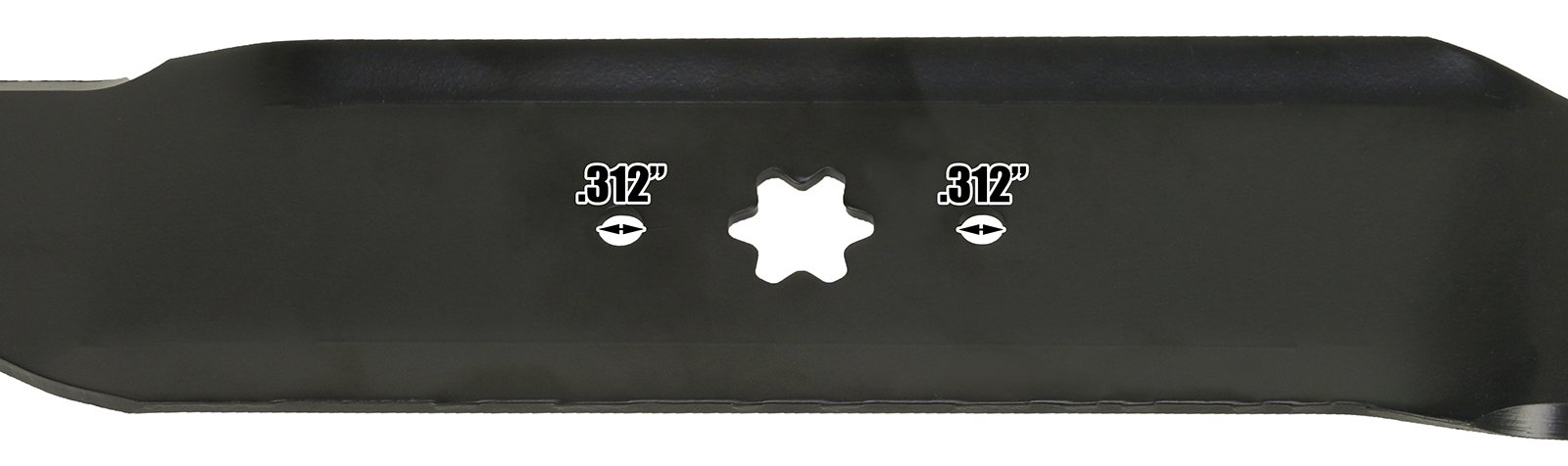 2 Pack – Estados Unidos cortacésped cuchillas para MTD 742 – 0610, 942 – 0610, Bolens 942 – 0610, Troy-Bilt 742 – 0610, Massey Ferguson