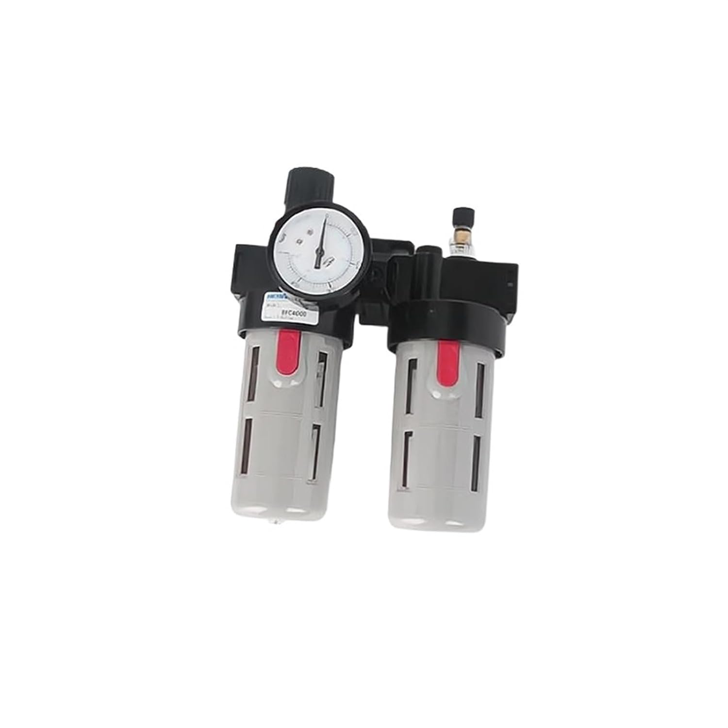 BFC4000 Air Filter Pneumatic Pressure Regulating Valve Airbrush Oil and Water Filter Pump Pressure Reducing Valve(BFC4000 Fiber Filter)