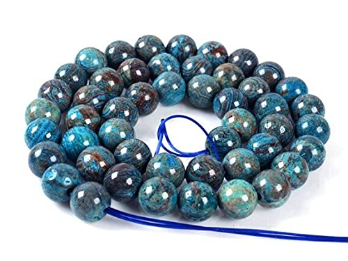 Perles jaspe bleu 8mm LKBEADS pour fabriquer un cadeau personnalisé unique