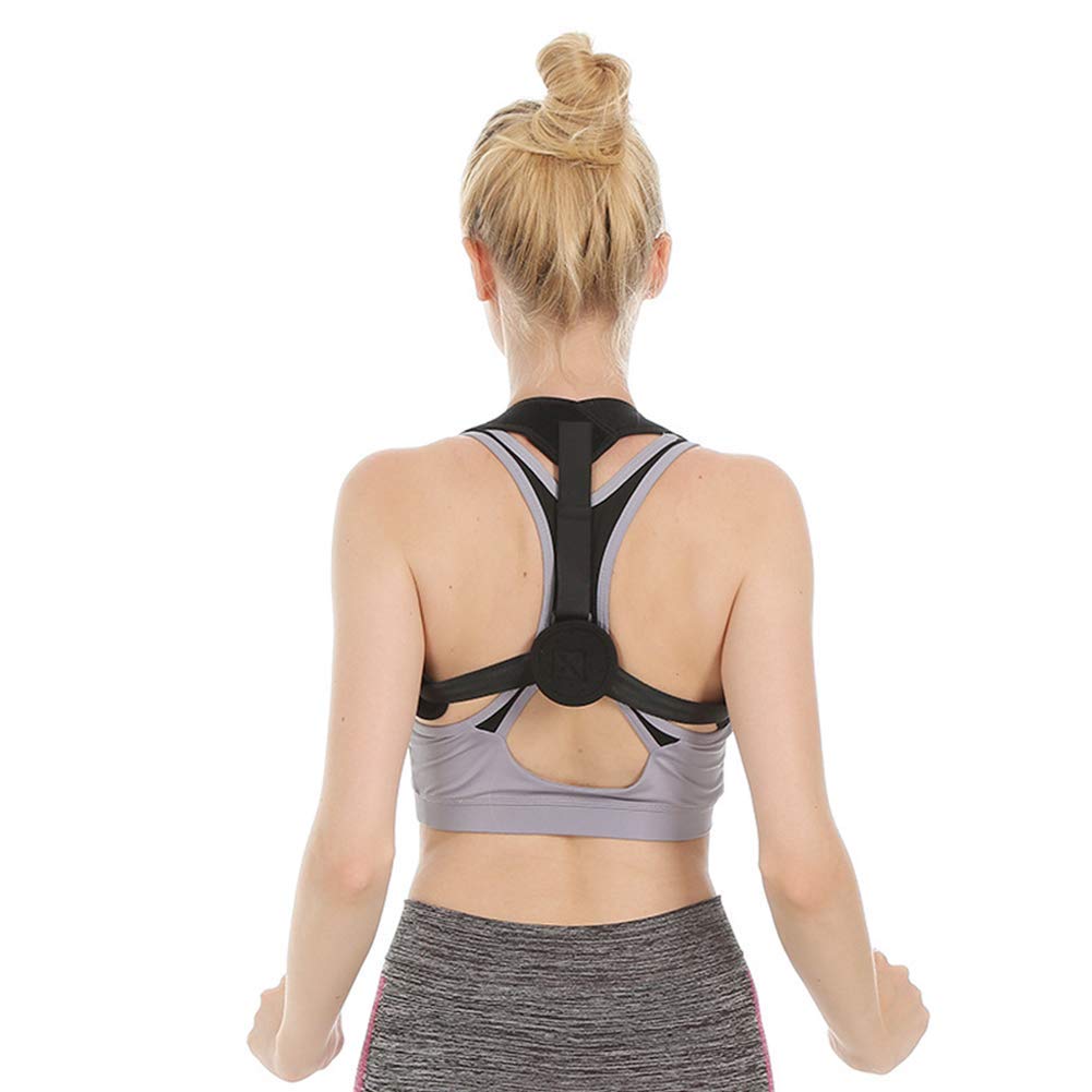 Corrector de Postura para la Espalda, Faja correctora de Postura Ajustable para Mejorar la Mala Postura, Faja para cifosis torácica para Hombres y Mujeres.