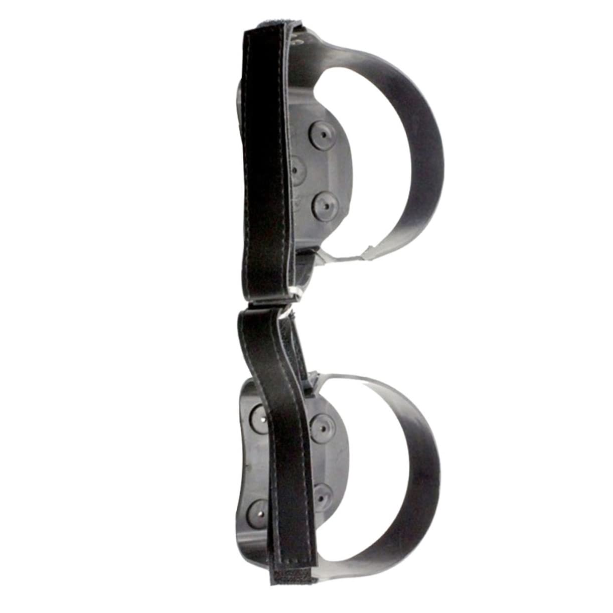 Ramponi per Scarpe da Neve in Silicone 5 Denti, Design a Striscia Riflettente Antiscivolo, per Escursionismo e Camminata su Ghiaccio e Neve
