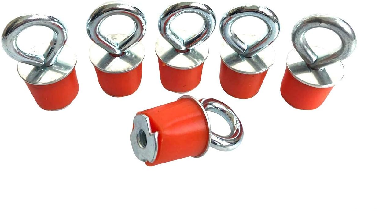 APKTMKA Quick Lock & Ride Tie Down Anchor Set For POLARIS RZR 6 Pack