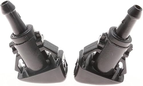 Miniatura 7 de Paquete de 2 rociadores de boquilla para limpiaparabrisas delantero izquierdo derecho arandela de parabrisas boquilla para Jeep 2005-2015 Dodge