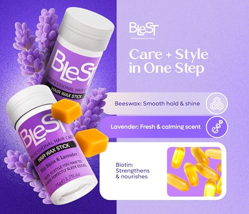 Bastón de Cera para Cabello con Biotina 75g miniatura 4