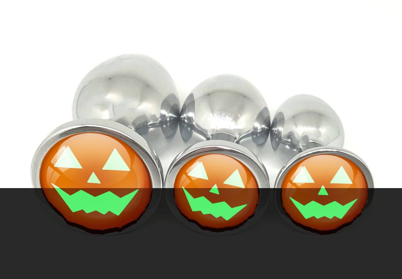halloween anal plug Amazon.com: Plug Emporium Halloween Pumpkin Face Jack O Lantern Metal Butt  Plug Adult Toy Choose Your Size or Set of 3 : Health & Household main image 1