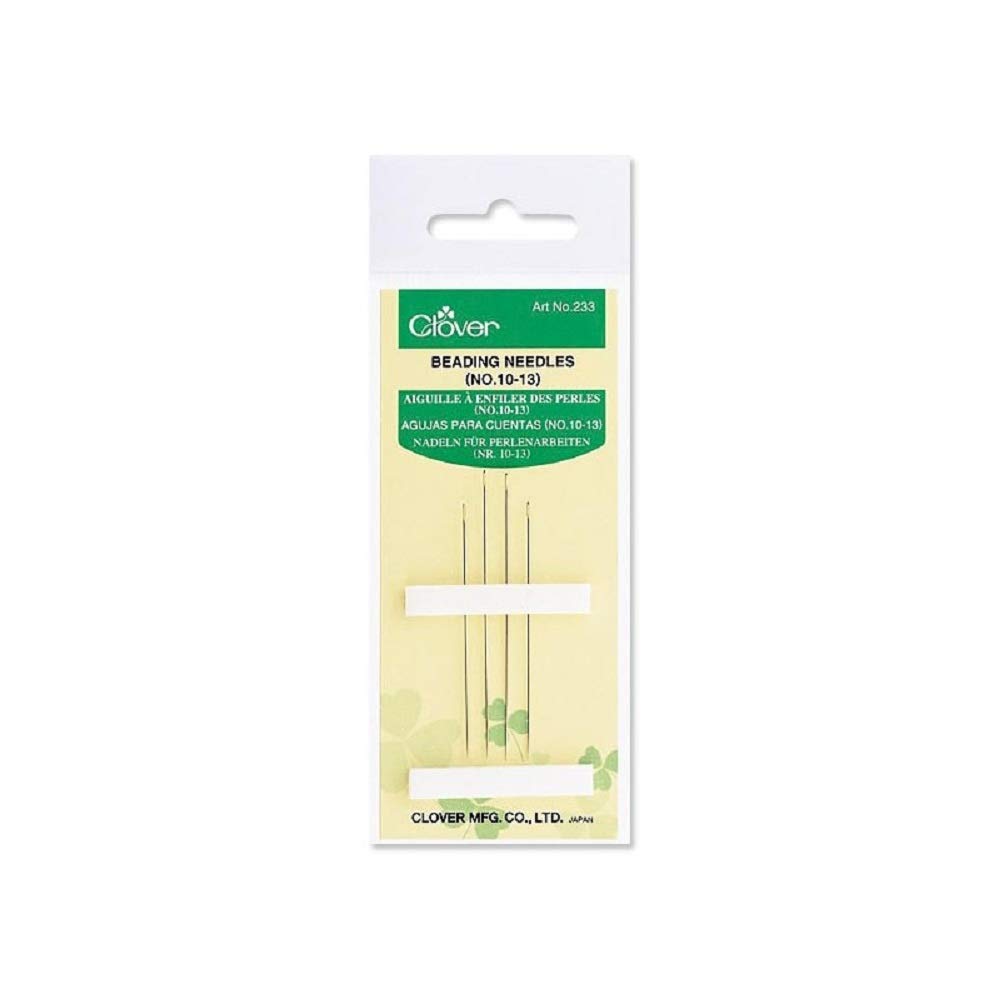 Clover Beading Needles, No. 10-13