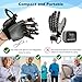 Upgrade Rehabilitation Robot Gloves for Stroke Hemiplegia Recovery, Portable Robotic Hand Glove for Stroke Rehab, Adjustable Strength, 4 Mode (Plug-in Style Without Mirror Training, Left Hand-L)