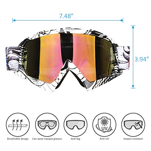 Fodsports, occhiali da motocicletta per