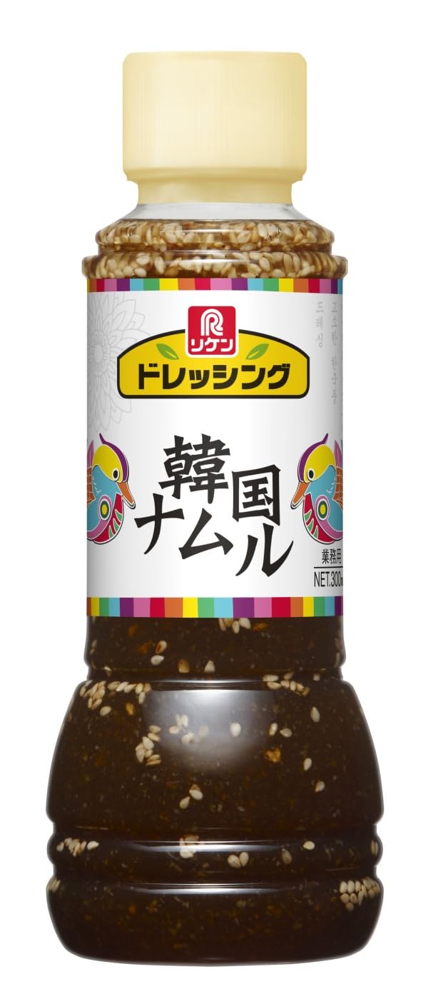 リケン 理研ビタミン ドレッシング 韓国ナムル 300ml×4本