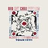 Red Hot Chili Peppers Magic Tour '91 Adult Natural T Shirt 90s Funk Rock Music Vintage Style Graphic Tees, Natural, Medium #1