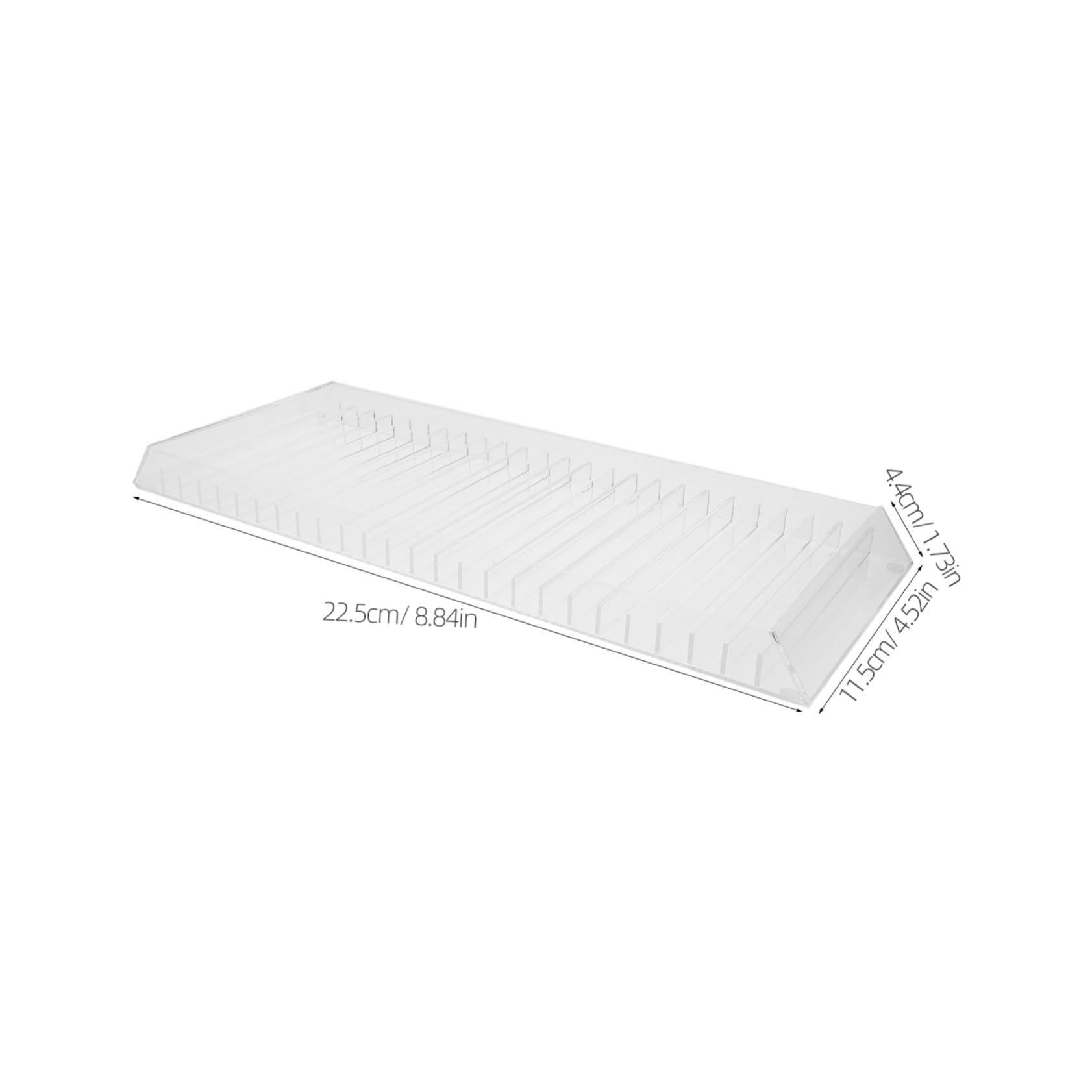 BESPORTBLE Organizzatore per CD in Acrilico Trasparente Porta Dischi da Gioco Contenitore per Dischi in Vinile Supporto per CD da Scaffale Tavolo Organizer per Archiviazione e Organizzazione