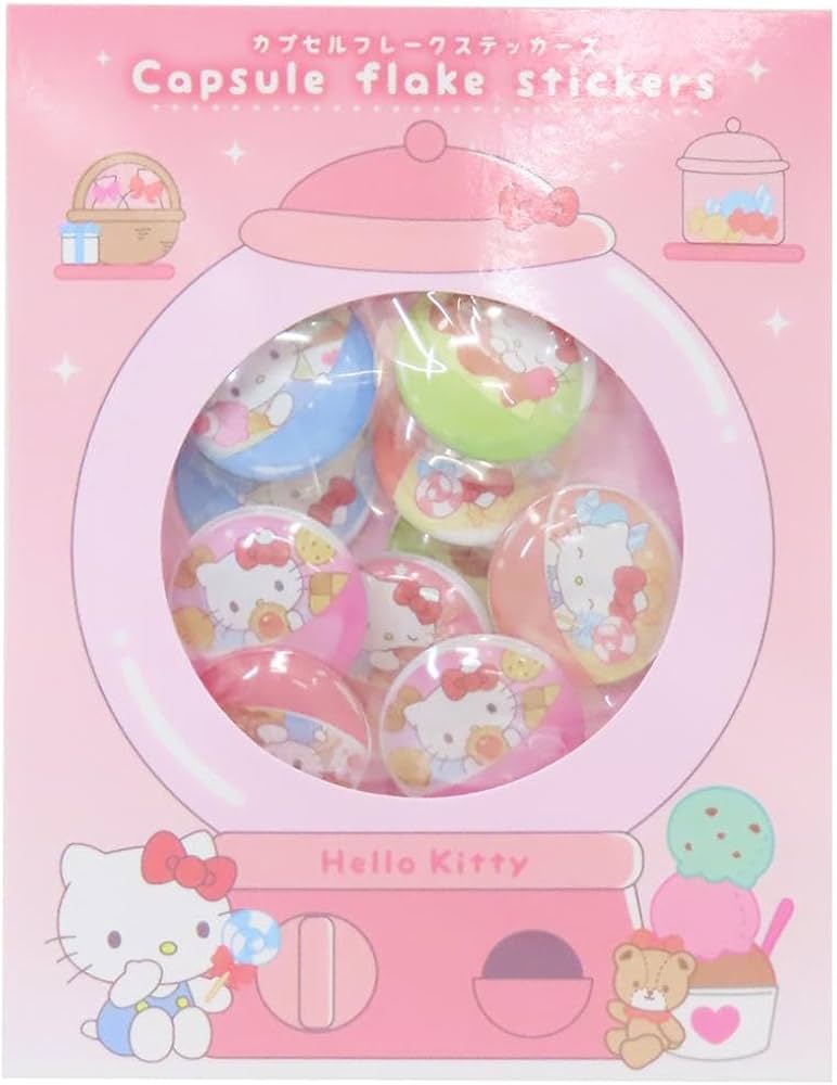 サンリオ ハローキティ  シールダス フレークシール まとめ売り 9046-ktm-768_1.jpg