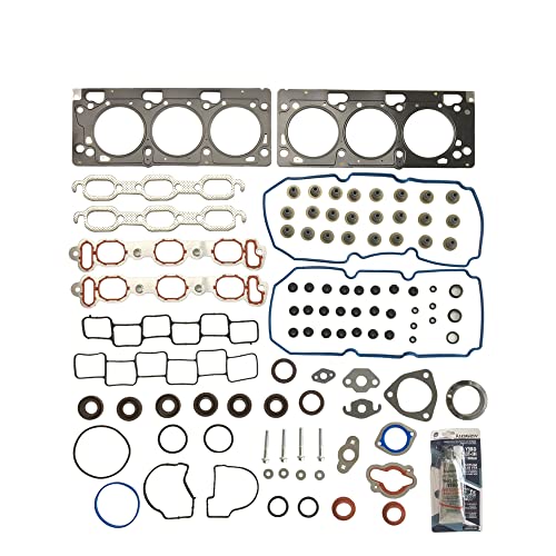 Image of Partsflow Head Gasket Set For Chrysler 300 2005-2006 For Chrysler 300M 1999-2004 For Chrysler Concorde 2002-2004 For Chrysler Pacifica 2004-2006 For Plymouth Prowler 1999-2001 3.5L V6 SOHC, (24V)