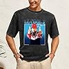 Ll Cool J Summer Casual Tee Short Sleeve Crew Neck Cotton Tops Unisex Washed Vintage T-Shirt Black XXL #2