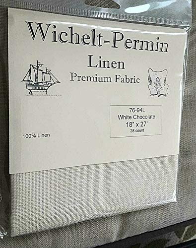 Wichelt Permin Premium Linen Cross Stitch Fabric 18