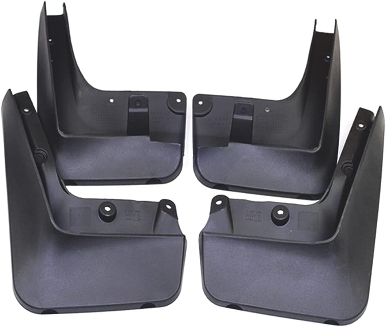 HUAYSGO 4Pcs Premium Mud Flaps for BMW Série 5 Berline Berline E60 2004-2010 Front and Rear Splash Guards Durable Mudguards Protection Against Road Debris